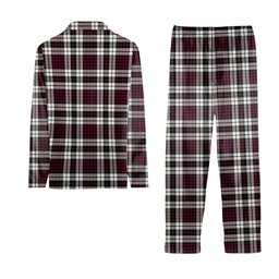 ScotsTee Shop Scottish Little Dress Modern Tartan Pajama Satin Velvet Flannel Pajama Set