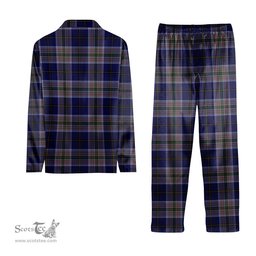 ScotsTee Shop Scottish Heston Tartan Pajama Satin Velvet Flannel Pajama Set