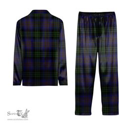 ScotsTee Shop Scottish Lysaght Hunting Tartan Pajama Satin Velvet Flannel Pajama Set