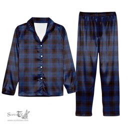 ScotsTee Shop Scottish Home Vestiarium Scoticum Tartan Pajama Satin Velvet Flannel Pajama Set