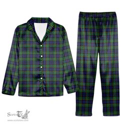 ScotsTee Shop Scottish Hogarth of Firhill Tartan Pajama Satin Velvet Flannel Pajama Set