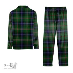 ScotsTee Shop Scottish Kerby Tartan Pajama Satin Velvet Flannel Pajama Set