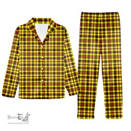 ScotsTee Shop Scottish Jardine Modern Tartan Pajama Satin Velvet Flannel Pajama Set