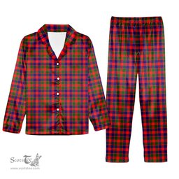 ScotsTee Shop Scottish Gow of Skeoch Tartan Pajama Satin Velvet Flannel Pajama Set
