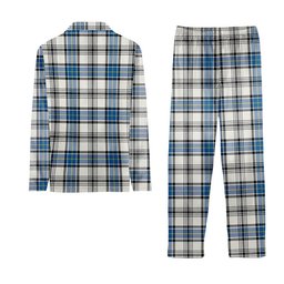 ScotsTee Shop Scottish Hannay Ancient Tartan Pajama Satin Velvet Flannel Pajama Set