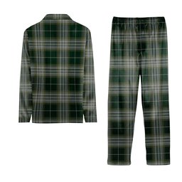 ScotsTee Shop Scottish Kelso Tartan Pajama Satin Velvet Flannel Pajama Set