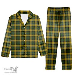 ScotsTee Shop Scottish Jacobite 2 Tartan Pajama Satin Velvet Flannel Pajama Set