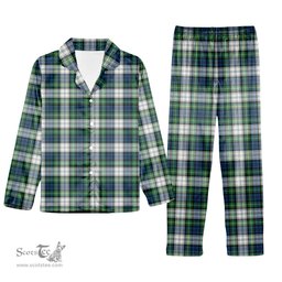 ScotsTee Shop Scottish Gordon Dress Ancient Tartan Pajama Satin Velvet Flannel Pajama Set