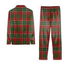 ScotsTee Shop Scottish Russell USA Ancient Tartan Pajama Satin Velvet Flannel Pajama Set