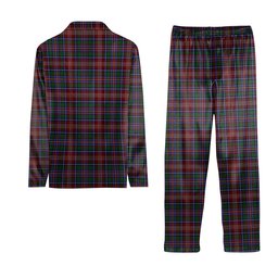 ScotsTee Shop Scottish Ritchie Tartan Pajama Satin Velvet Flannel Pajama Set