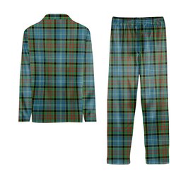 ScotsTee Shop Scottish Pasley District Tartan Pajama Satin Velvet Flannel Pajama Set