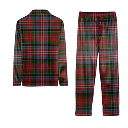 ScotsTee Shop Scottish Wilsons 043 Tartan Pajama Satin Velvet Flannel Pajama Set