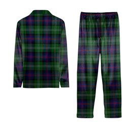 ScotsTee Shop Scottish Sutherland Tartan Pajama Satin Velvet Flannel Pajama Set