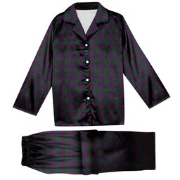 ScotsTee Shop Scottish Wilsons 211 Tartan Pajama Satin Velvet Flannel Pajama Set