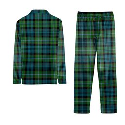 ScotsTee Shop Scottish Semple Ancient Tartan Pajama Satin Velvet Flannel Pajama Set
