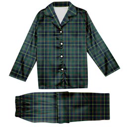 ScotsTee Shop Scottish Taylor Modern Tartan Pajama Satin Velvet Flannel Pajama Set