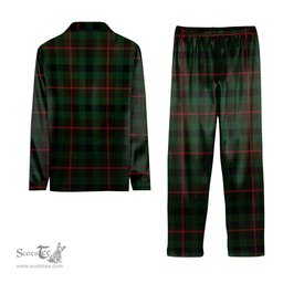 ScotsTee Shop Scottish Tennant Tartan Pajama Satin Velvet Flannel Pajama Set