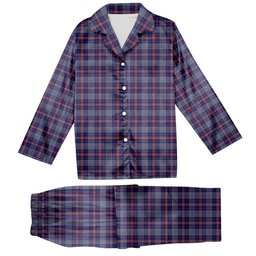 ScotsTee Shop Scottish Parker Dress USA Tartan Pajama Satin Velvet Flannel Pajama Set
