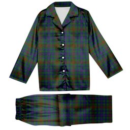 ScotsTee Shop Scottish Tennant Yules Tartan Pajama Satin Velvet Flannel Pajama Set