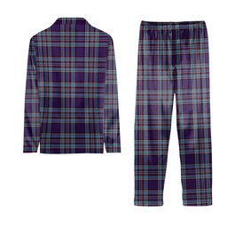 ScotsTee Shop Scottish RCAF Tartan Pajama Satin Velvet Flannel Pajama Set
