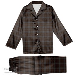 ScotsTee Shop Scottish Outlander 5 Tartan Pajama Satin Velvet Flannel Pajama Set