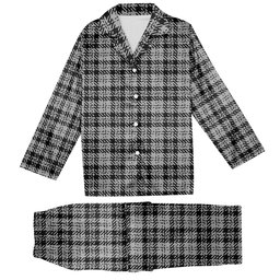 ScotsTee Shop Scottish Scott Abbreviated Tartan Pajama Satin Velvet Flannel Pajama Set