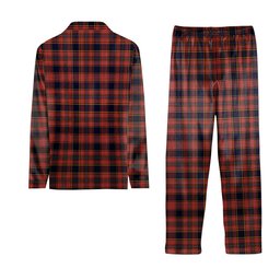 ScotsTee Shop Scottish Ogilvie (Ogilvy) Tartan Pajama Satin Velvet Flannel Pajama Set