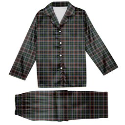 ScotsTee Shop Scottish Penman 2 Tartan Pajama Satin Velvet Flannel Pajama Set