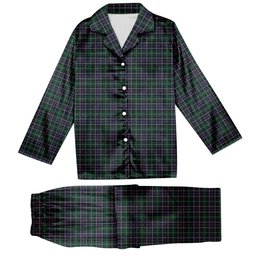 ScotsTee Shop Scottish Russell D Australia Tartan Pajama Satin Velvet Flannel Pajama Set