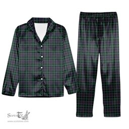ScotsTee Shop Scottish Russell D Australia Tartan Pajama Satin Velvet Flannel Pajama Set