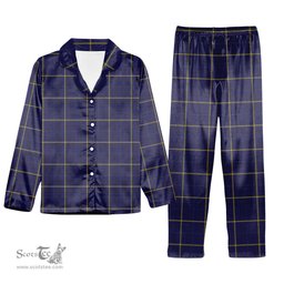 ScotsTee Shop Scottish Pearson Tartan Pajama Satin Velvet Flannel Pajama Set
