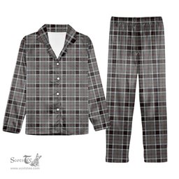 ScotsTee Shop Scottish Thompson Grey Dress Tartan Pajama Satin Velvet Flannel Pajama Set