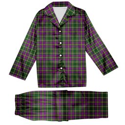ScotsTee Shop Scottish Taylor Tartan Pajama Satin Velvet Flannel Pajama Set