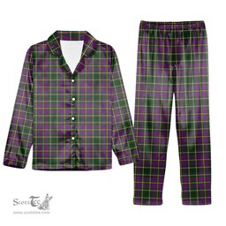 ScotsTee Shop Scottish Taylor Tartan Pajama Satin Velvet Flannel Pajama Set