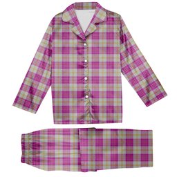 ScotsTee Shop Scottish Yair Dance Tartan Pajama Satin Velvet Flannel Pajama Set