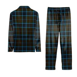 ScotsTee Shop Scottish Thomson Hunting Tartan Pajama Satin Velvet Flannel Pajama Set