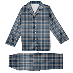 ScotsTee Shop Scottish Napier Modern Tartan Pajama Satin Velvet Flannel Pajama Set