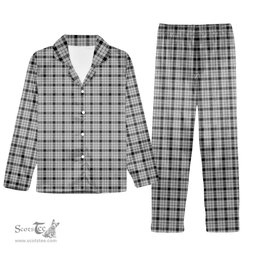 ScotsTee Shop Scottish Wallace Dress Tartan Pajama Satin Velvet Flannel Pajama Set