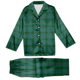 ScotsTee Shop Scottish Walker Hunting Ancient Tartan Pajama Satin Velvet Flannel Pajama Set