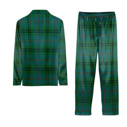 ScotsTee Shop Scottish Walker Hunting Ancient Tartan Pajama Satin Velvet Flannel Pajama Set