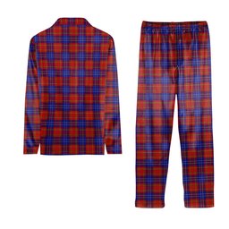 ScotsTee Shop Scottish Richardson Tartan Pajama Satin Velvet Flannel Pajama Set