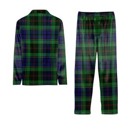 ScotsTee Shop Scottish Rutledge Tartan Pajama Satin Velvet Flannel Pajama Set