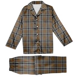 ScotsTee Shop Scottish Thompson Society Camel Tartan Pajama Satin Velvet Flannel Pajama Set