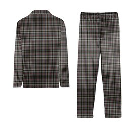 ScotsTee Shop Scottish Thomson Dress Grey Tartan Pajama Satin Velvet Flannel Pajama Set