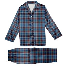ScotsTee Shop Scottish Trillard Tartan Pajama Satin Velvet Flannel Pajama Set