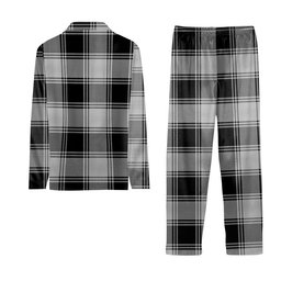ScotsTee Shop Scottish YinYang Tartan Pajama Satin Velvet Flannel Pajama Set