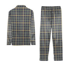 ScotsTee Shop Scottish Yamato International Tartan Pajama Satin Velvet Flannel Pajama Set