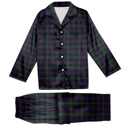 ScotsTee Shop Scottish Wilsons 230 Tartan Pajama Satin Velvet Flannel Pajama Set