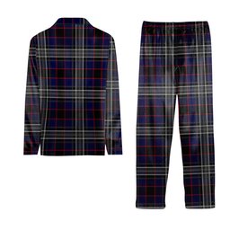 ScotsTee Shop Scottish Yates Tartan Pajama Satin Velvet Flannel Pajama Set
