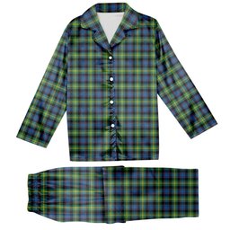 ScotsTee Shop Scottish Watson Ancient Tartan Pajama Satin Velvet Flannel Pajama Set